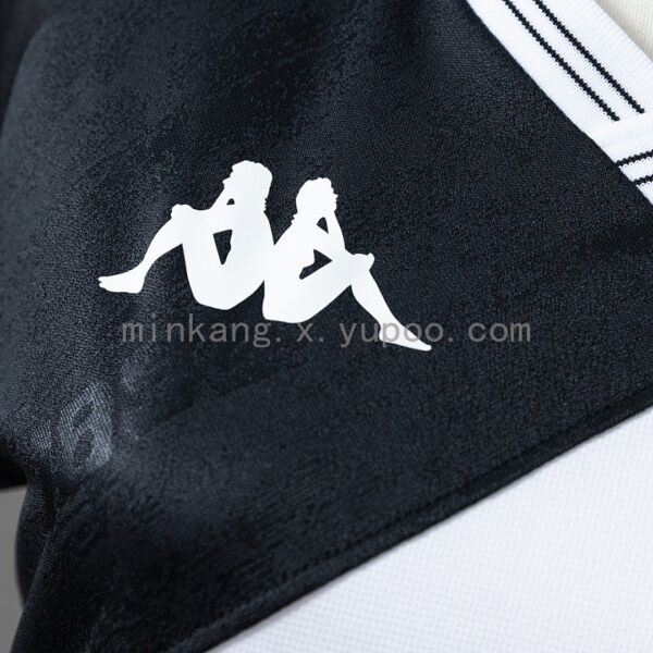 Camiseta Vasco da Gama 2024/25 Local Mujer — detalle de la franja diagonal y el diseño