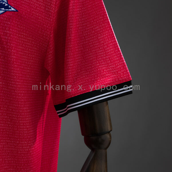 Camiseta Deportivo Alavés 2000/01 Retro Tercera — detalle cuello