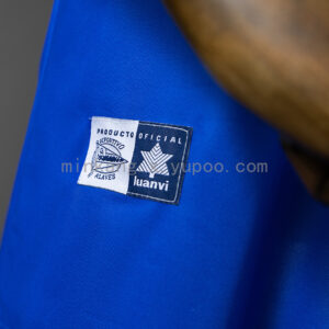 Camiseta Deportivo Alavés 2000/01 Retro Local — detalle cuello