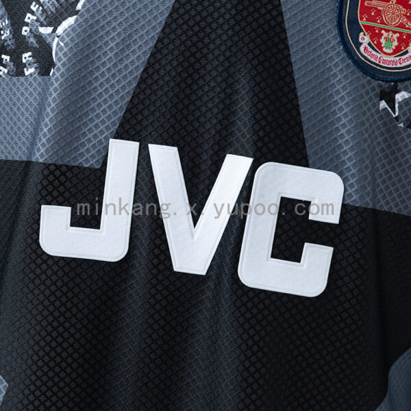 Camiseta Arsenal 1995 Retro Arquero Manga Larga - detalle