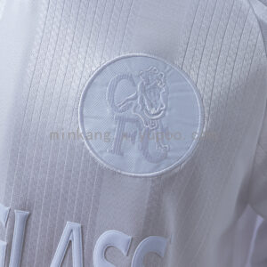 Camiseta Chelsea 1990 Retro Visita - detalle tejido