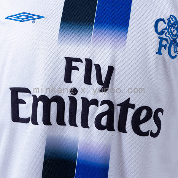 Camiseta Chelsea 1995 Retro Visita - detalle