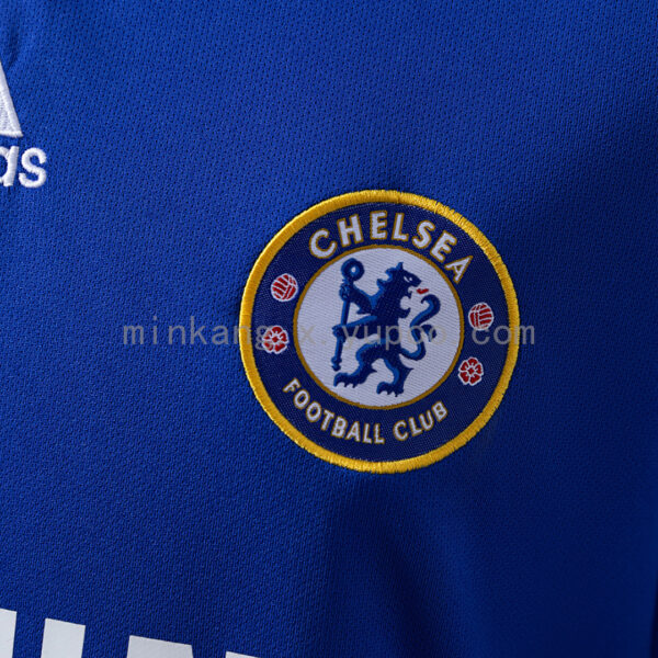 Camiseta Chelsea 2008 Retro Local - detalle logo Adidas