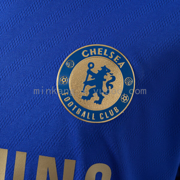 Camiseta Chelsea 2013/14 Retro Local Manga Larga - detalle de la manga