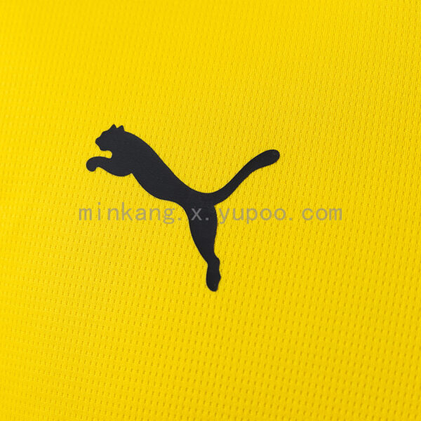 Camiseta Girona 2023/24 Visita — detalle manga