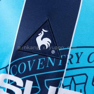Camiseta Coventry City 1987/89 Retro Visita - detalle estampado frontal