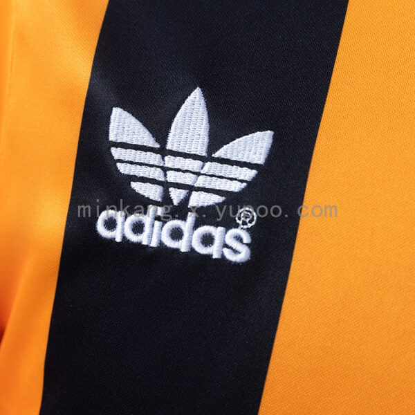 Camiseta Hull City 1980 Retro Local Manga Larga - detalle cuello