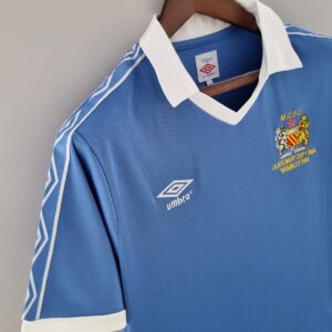 Camiseta Manchester City 1988 Retro Local - detalle