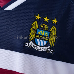 Camiseta Manchester City 1997/98 Retro Visita - detalle