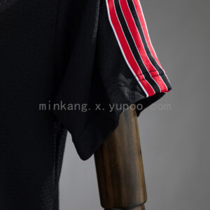 Camiseta Manchester United 1988 Retro Polo - detalle cuello y botones
