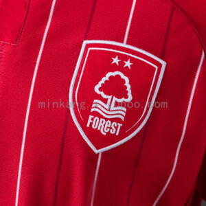 Camiseta Nottingham Forest 2023/24 Local Polo - detalle cuello polo