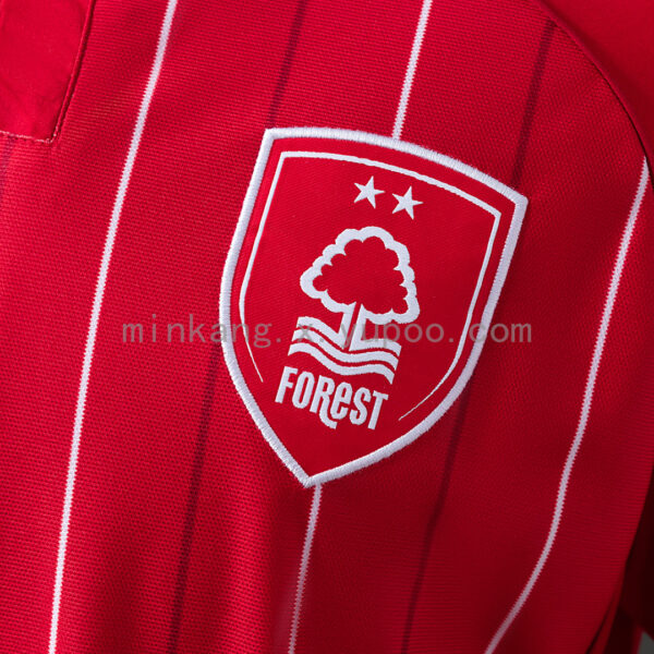 Camiseta Nottingham Forest 2023/24 Local Polo - detalle cuello polo