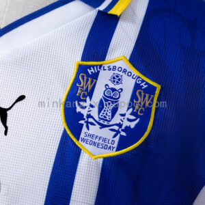Camiseta Sheffield Wednesday 1997 Retro Local - vista trasera