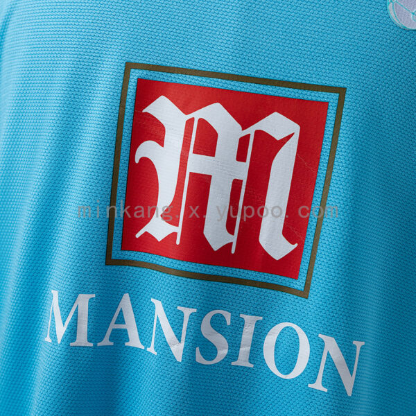 Camiseta Tottenham Hotspur 2006/07 Retro Visita - detalle de tela y textura