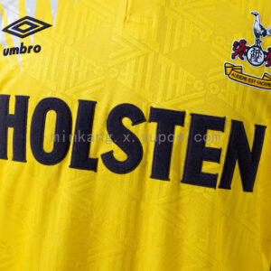 Camiseta Tottenham Hotspur 1994/95 Retro Visita - detalle cuello