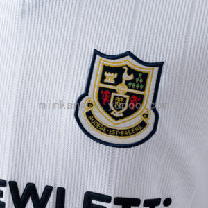 Camiseta Tottenham Hotspur 1995/96 Retro Local - detalle patrocinador Hewlett Packard