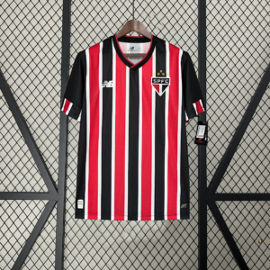 Camiseta Sao Paulo 2024 Visita — detalle mangas