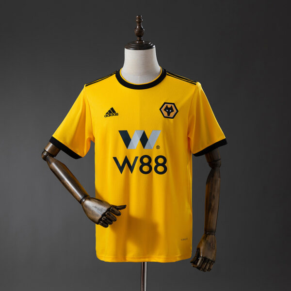 Camiseta Wolverhampton Wanderers 2019/20 Retro Local - detalle