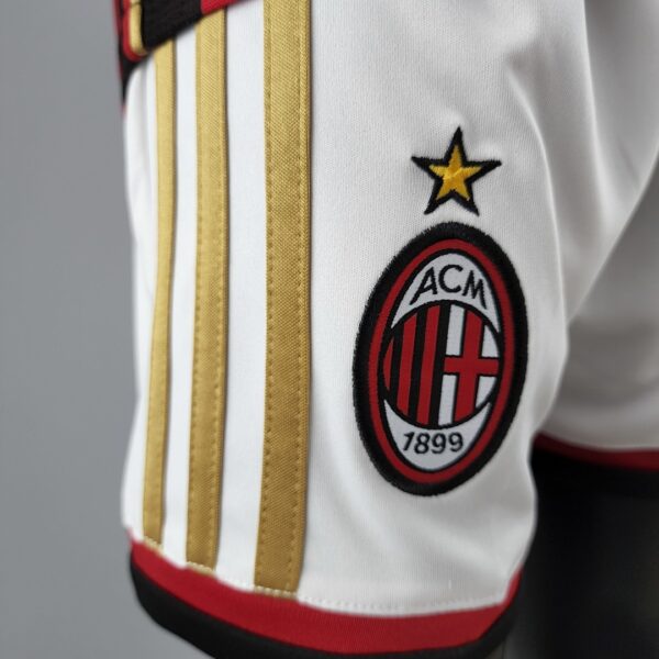 Camiseta AC Milan 2014/15 Retro Local Niño - detalle