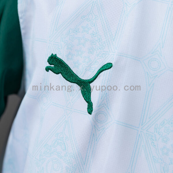 Camiseta Palmeiras 2024 Cortaviento — detalle mangas