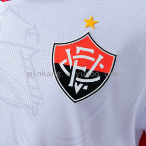 Camiseta Vitória 2024 Visita — detalle mangas