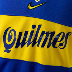 Camiseta Boca Juniors 2001 Retro Local - detalle
