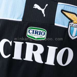 Camiseta Lazio 1999/2000 Visita Retro Manga Larga - detalle