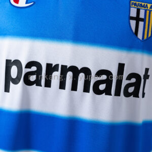 Camiseta Parma 1999/2000 Retro Tercera - detalle logo Champion