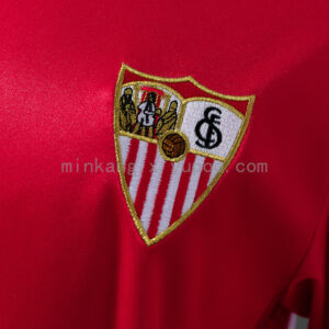 Camiseta Sevilla 2006 Retro Local – detalle tela
