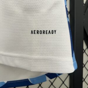 Camiseta Cruzeiro 2024/25 Visita Mujer — detalle manga