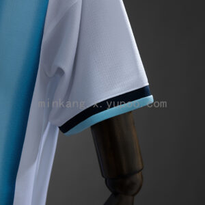 Camiseta Argentina 2022/23 Local Campeona del Mundo - detalle de cuello y hombro