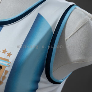 Camiseta Argentina 2026 Local Mujer - detalle cuello