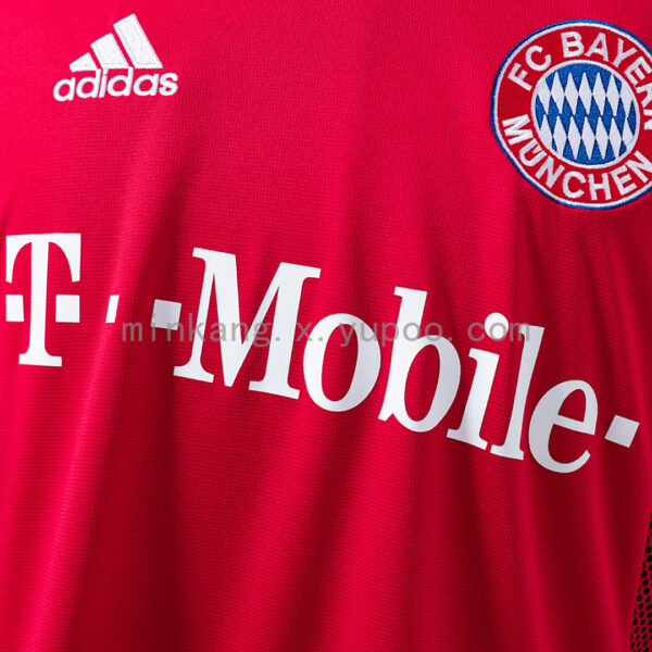 Camiseta Bayern Munich 1996 Retro Local - detalle