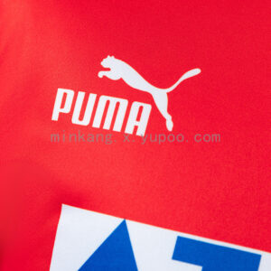 Camiseta Eintracht Frankfurt 2022/23 Local Manga Larga - detalle logo Puma