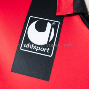 Camiseta SC Freiburg 1997/98 Retro Local - detalle de la manga