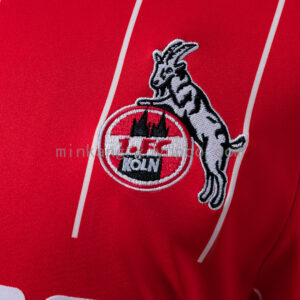 Camiseta 1. FC Köln 1990 Retro Local - detalle tejido transpirable