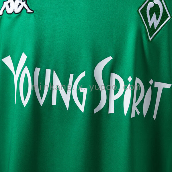 Camiseta Werder Bremen 1992 Visita - detalle tela