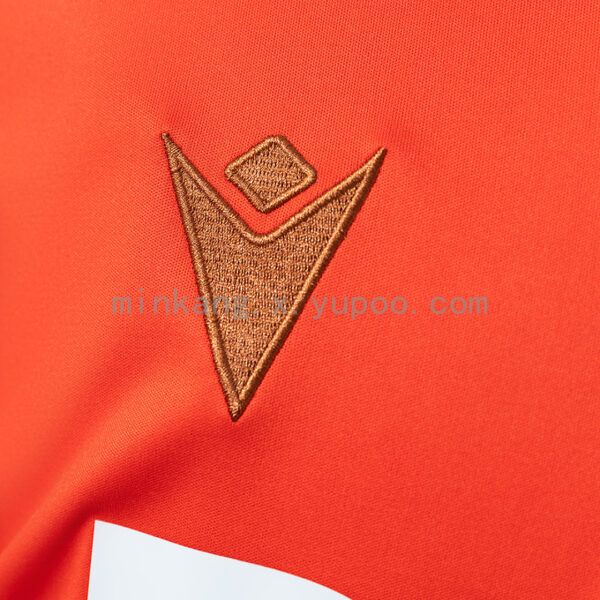 Camiseta Burgos CF 2023/24 Tercera — detalle patrocinador espalda