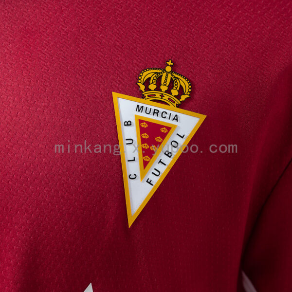 Camiseta Real Murcia 2023/24 Local — detalle del tejido