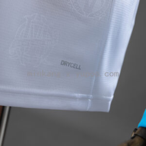 Camiseta Olympique de Marseille 2023/24 Local Manga Larga - detalle tela y textura