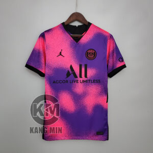 Camiseta Paris Saint-Germain 2020/21 Visita - transición de color rosa a morado