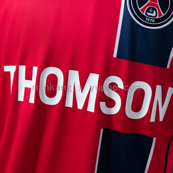 Camiseta Paris Saint-Germain 1970 Retro Local - detalle