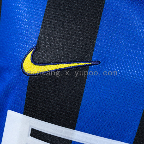 Camiseta Inter Milan 1998 Retro Local Manga Larga - detalle