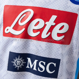 Camiseta Napoli 2019/2020 Local - detalle de patrocinadores