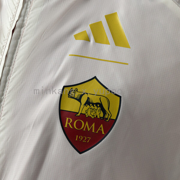Camiseta AS Roma 2024/25 Entrenamiento Cortaviento - detalle de las tres franjas en la manga