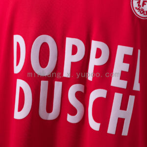 Camiseta FC Köln 1978 Retro Local - detalle cuello y mangas