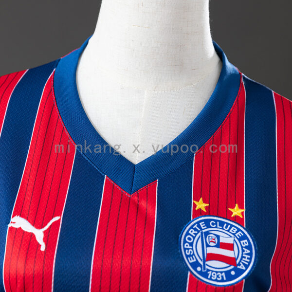 Camiseta Bahia 2023/24 Local Mujer — detalle textura de tela