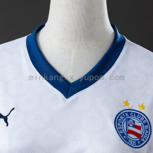 Camiseta Bahia 2024/25 Visita Mujer — detalle textura de tela