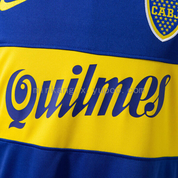 Camiseta Boca Juniors 2000/01 Retro Local - detalle