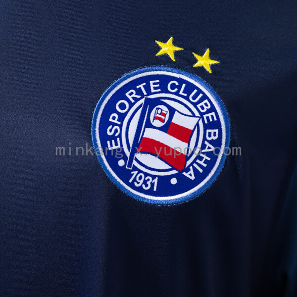 Camiseta Esporte Clube Bahia 2017/18 Tercera Retro — detalle
